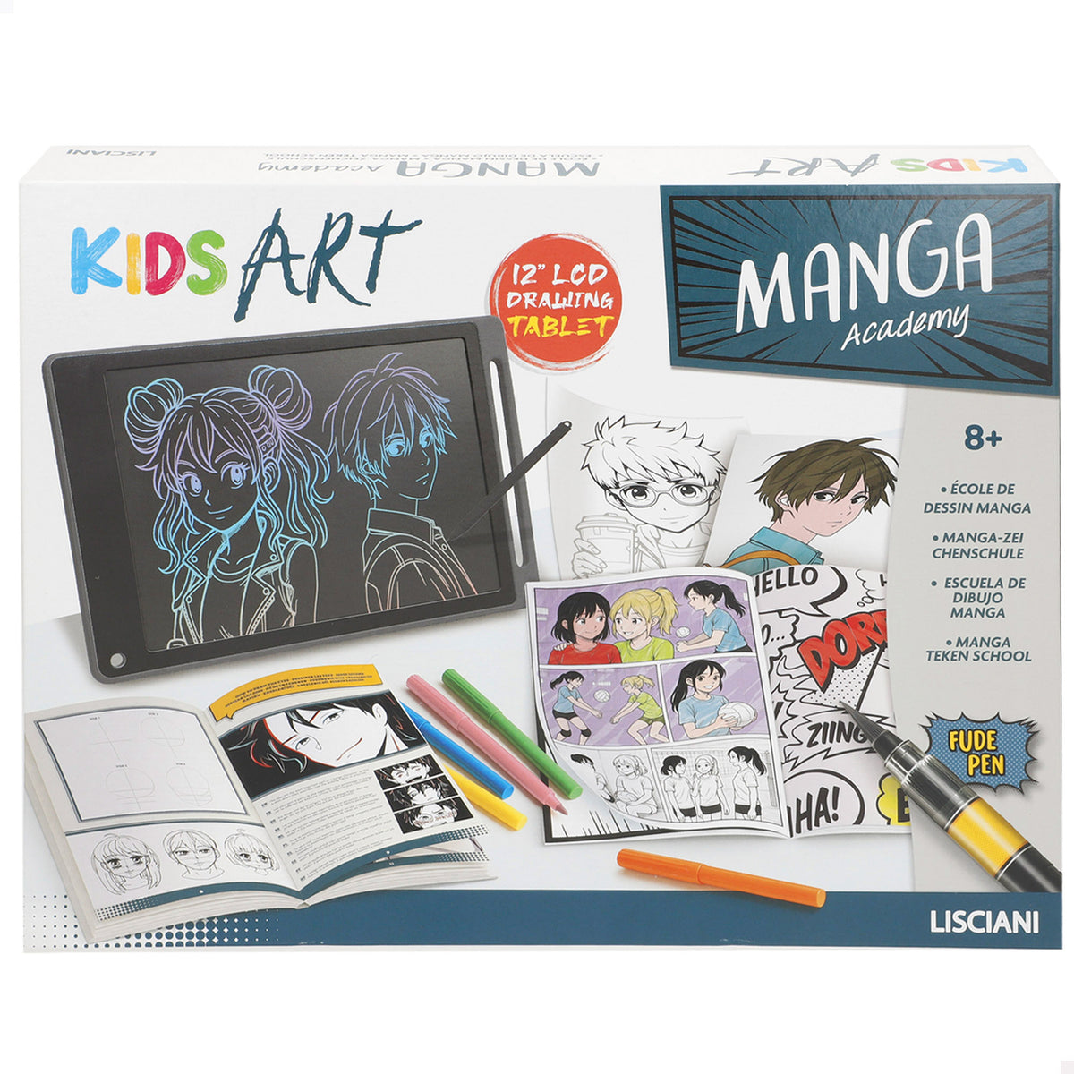 Lisciani Set de dibujo academia de manga + 8 años