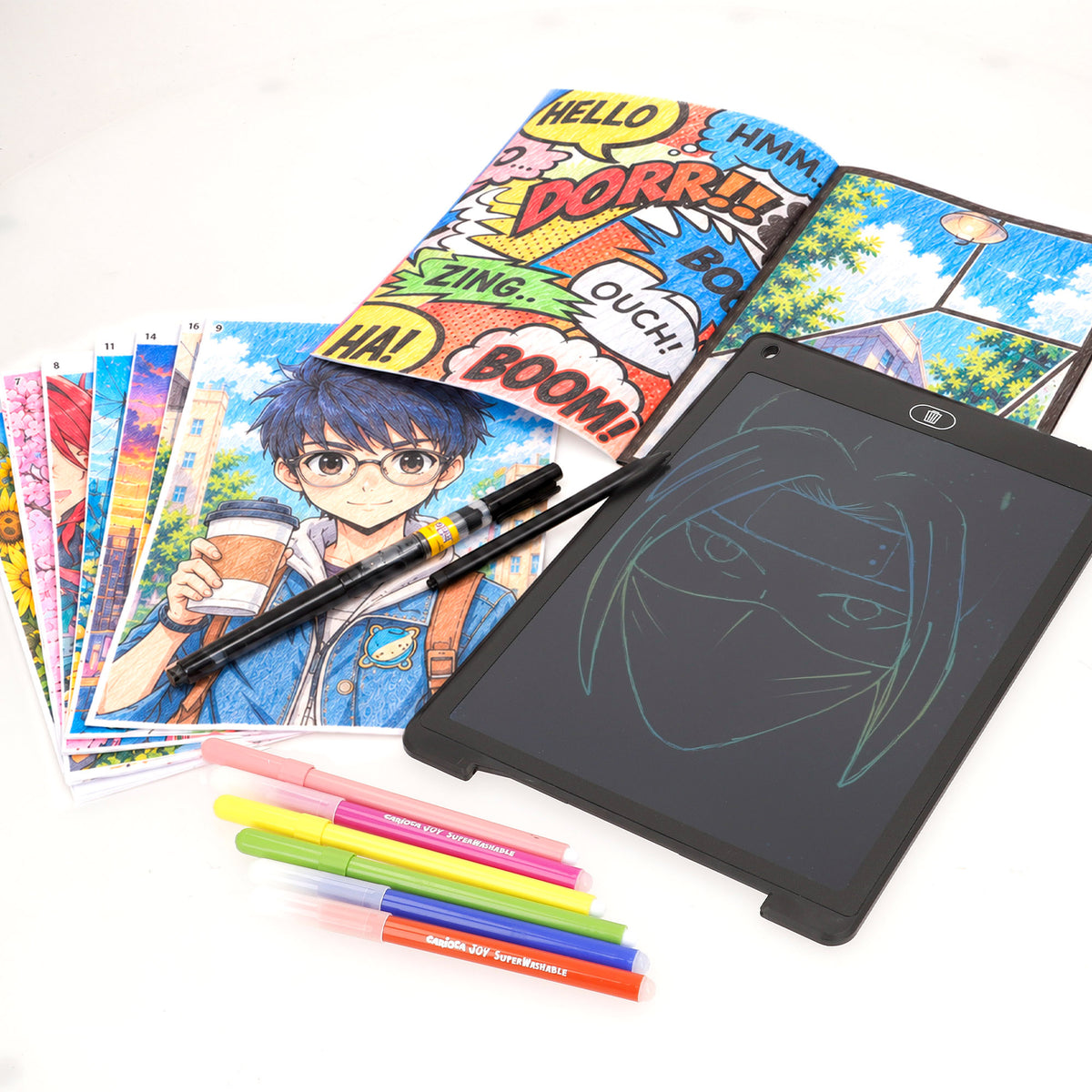 Lisciani Set de dibujo academia de manga + 8 años