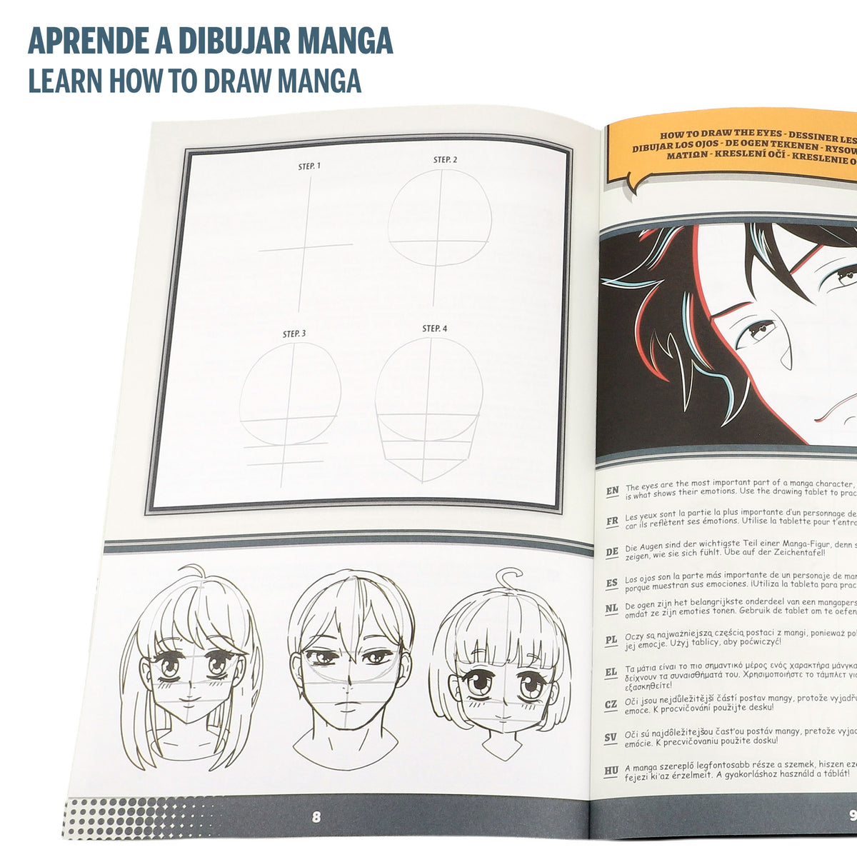 Lisciani Set de dibujo academia de manga + 8 años