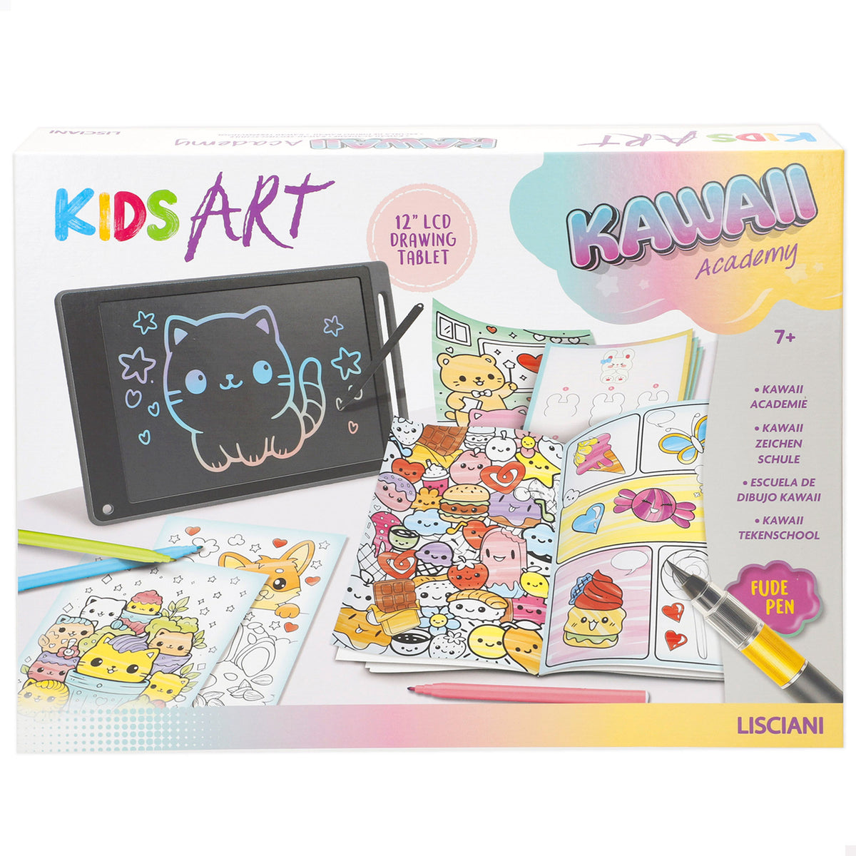 Lisciani Set de dibujo kawaii + 7 años