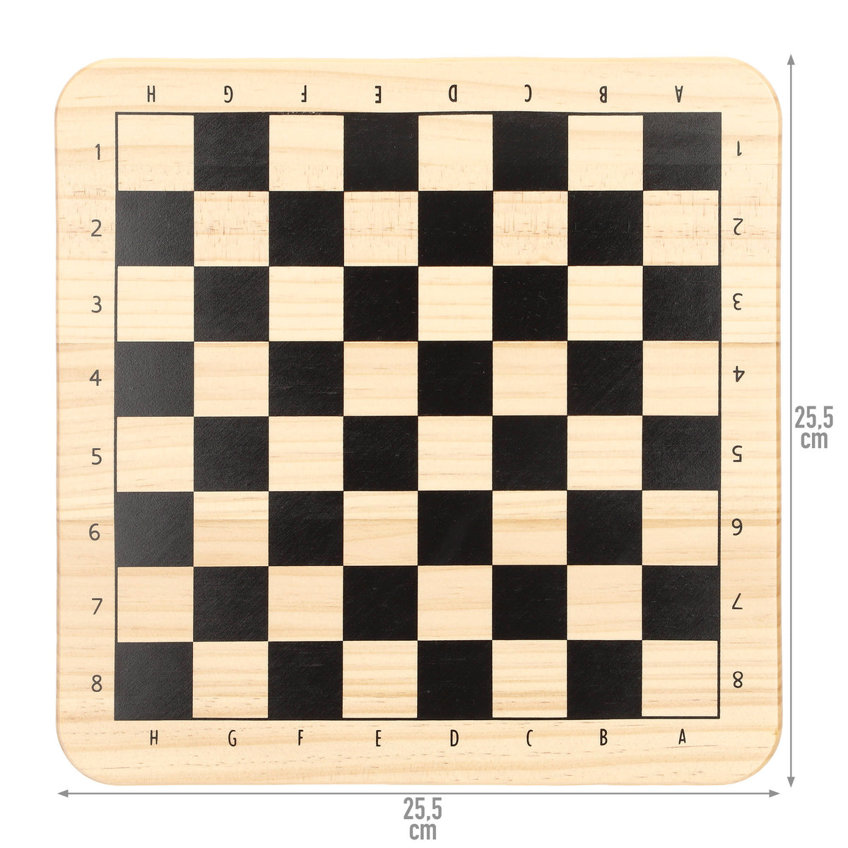 Juego ajedrez y damas caja metálica + 6 años COLORBABY