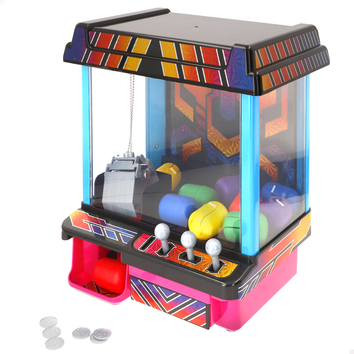 Máquina de gancho arcade + 6 años CB Games