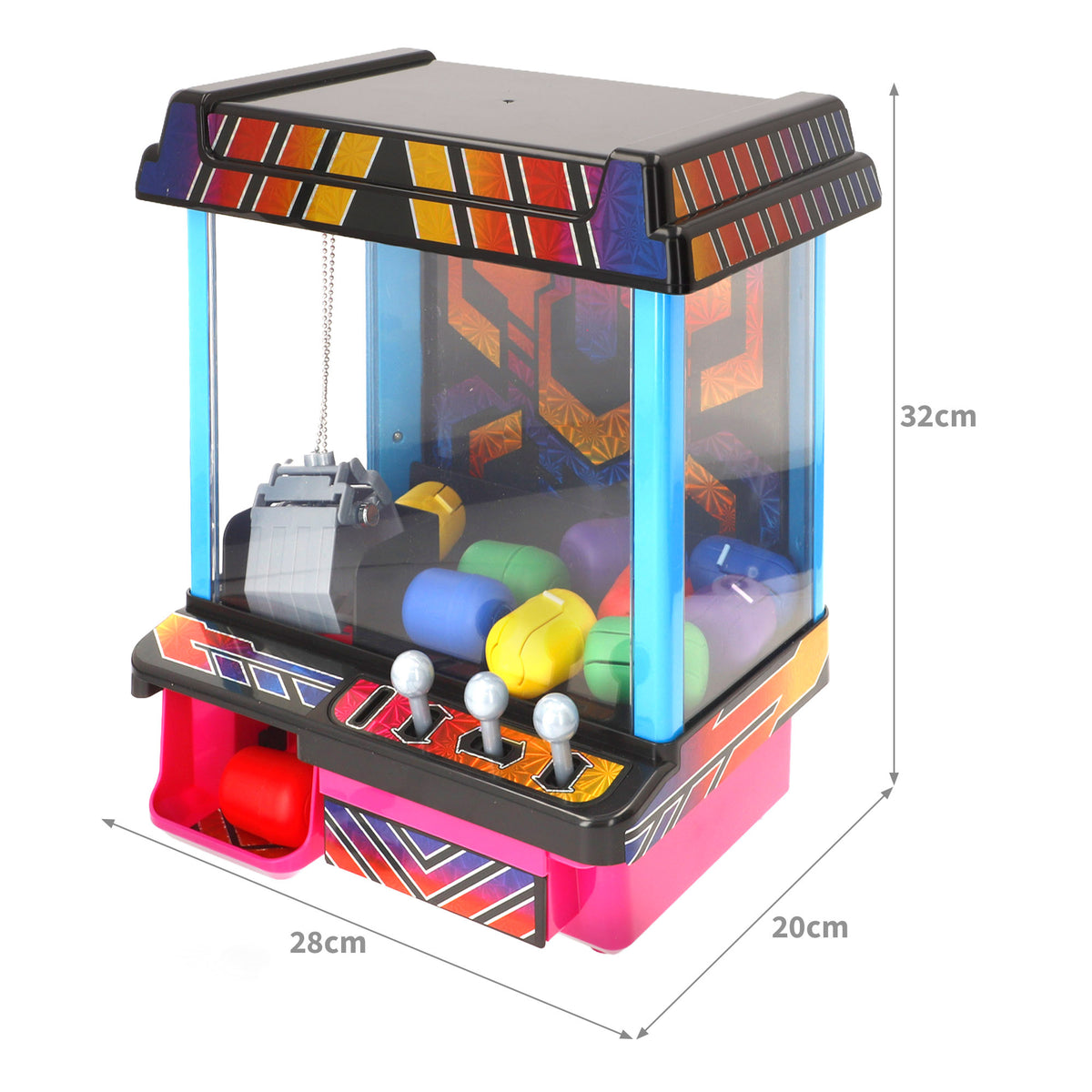 Máquina de gancho arcade + 6 años CB Games