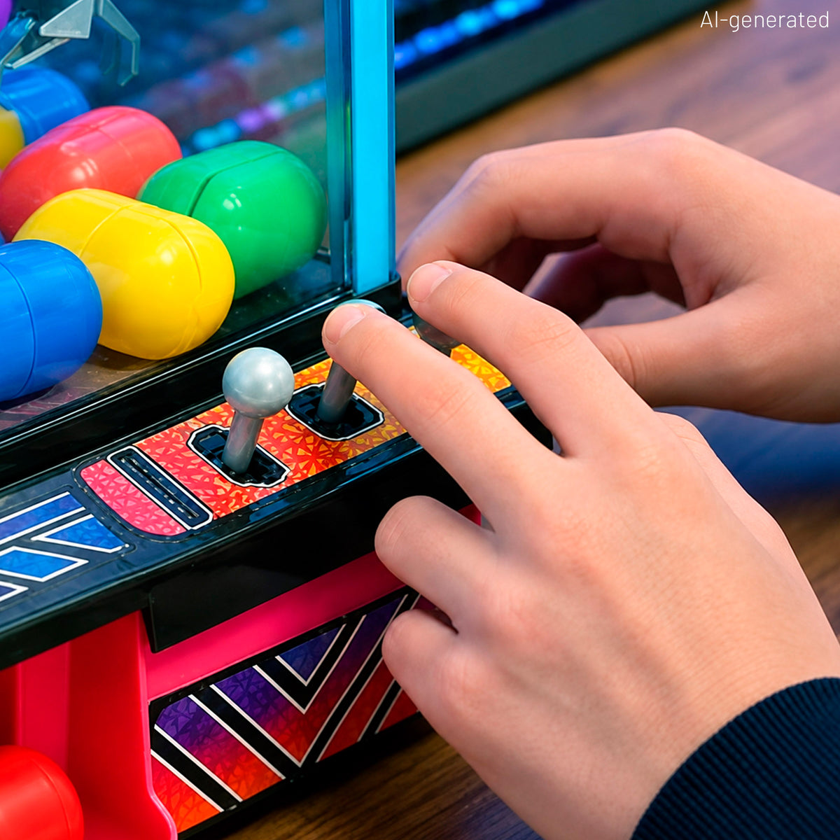 Máquina de gancho arcade + 6 años CB Games