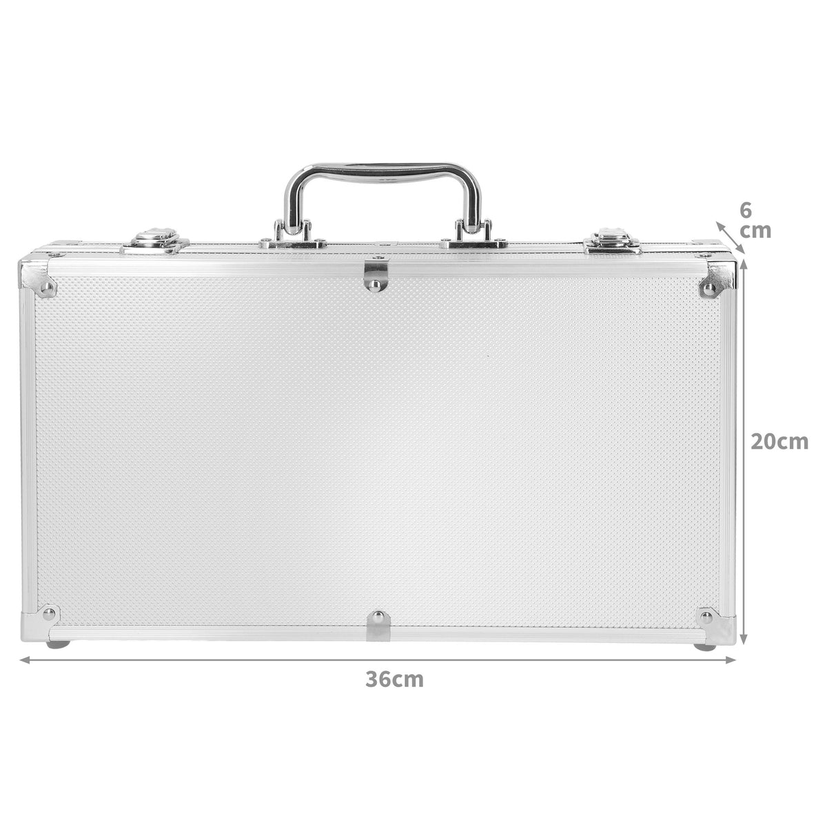 Juego de póker 300 fichas caja aluminio + 18 años COLORBABY