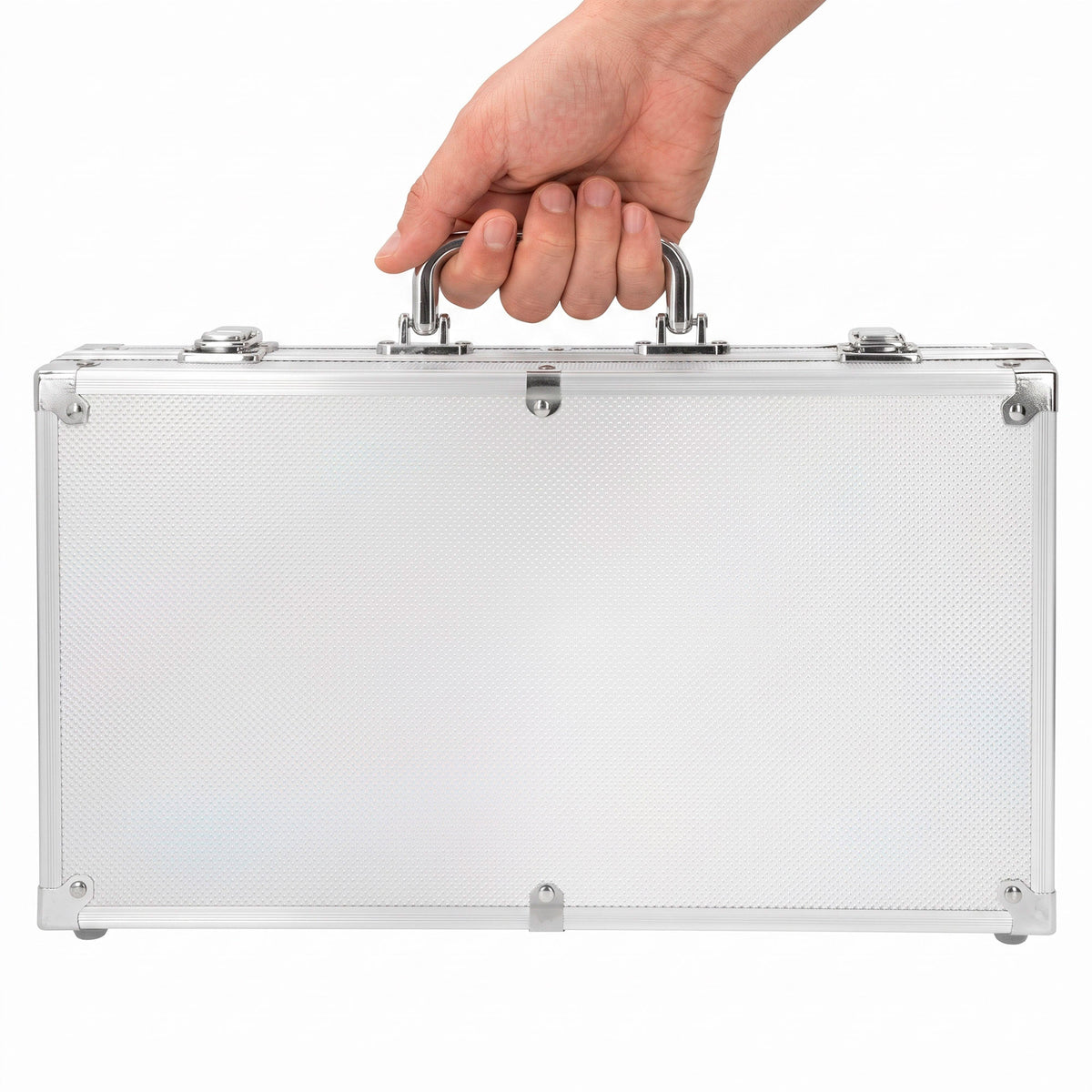 Juego de póker 300 fichas caja aluminio + 18 años COLORBABY