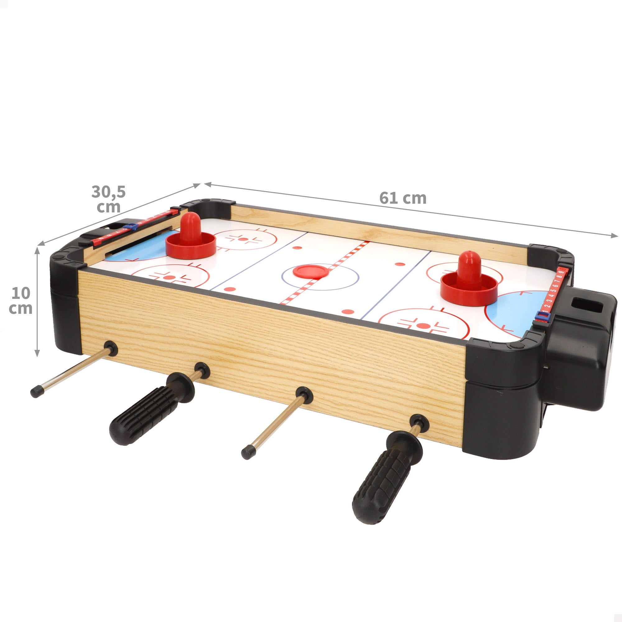 Mesa 2 en 1 air hockey y futbolín CB Games