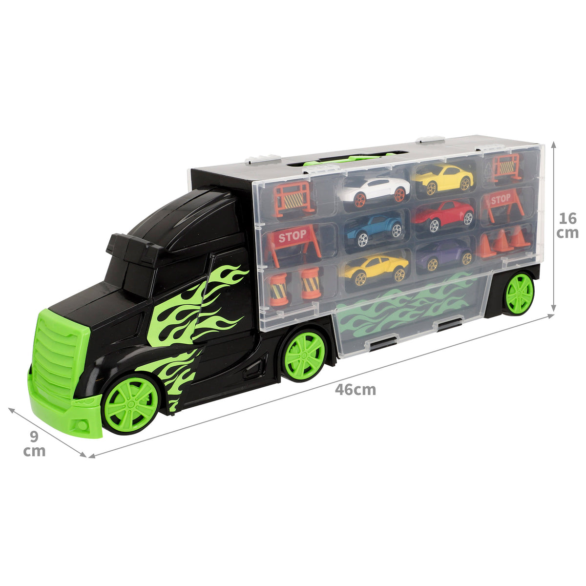 Camión portacoches con 6 coches +3 años Teamsterz