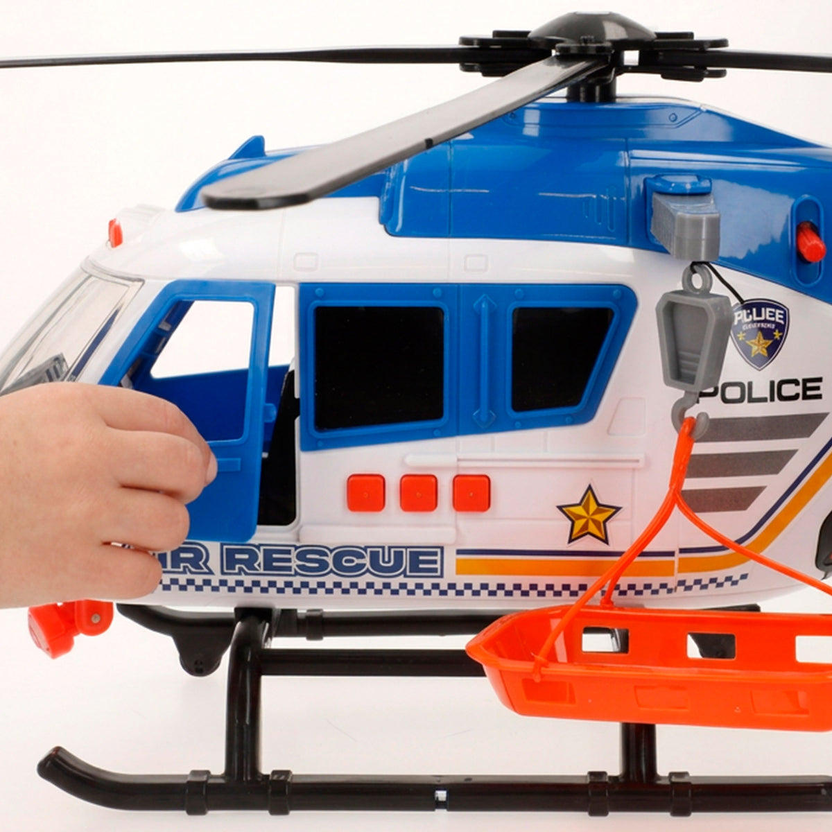 Helicóptero de rescate policial + 3 años Teamsterz