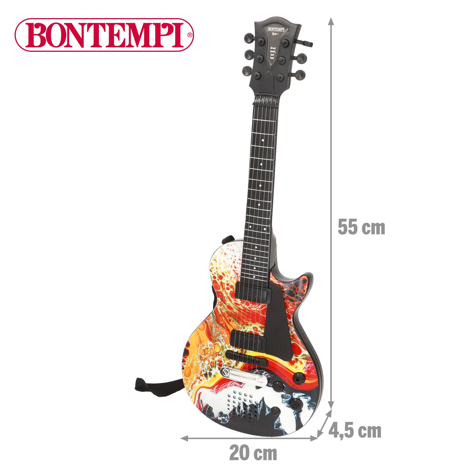 Guitarra eléctrica de rock 56 cm Bontempi