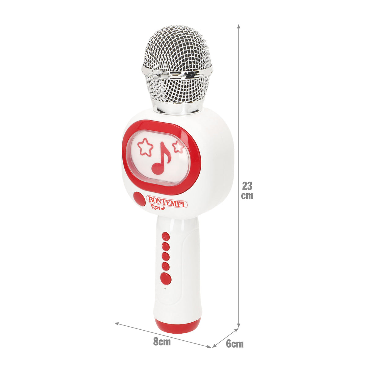 Micrófono karaoke inalámbrico de juguete Bontempi