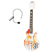 Guitarra electrónica para niños 69 cm con micrófono de diadema Bontempi