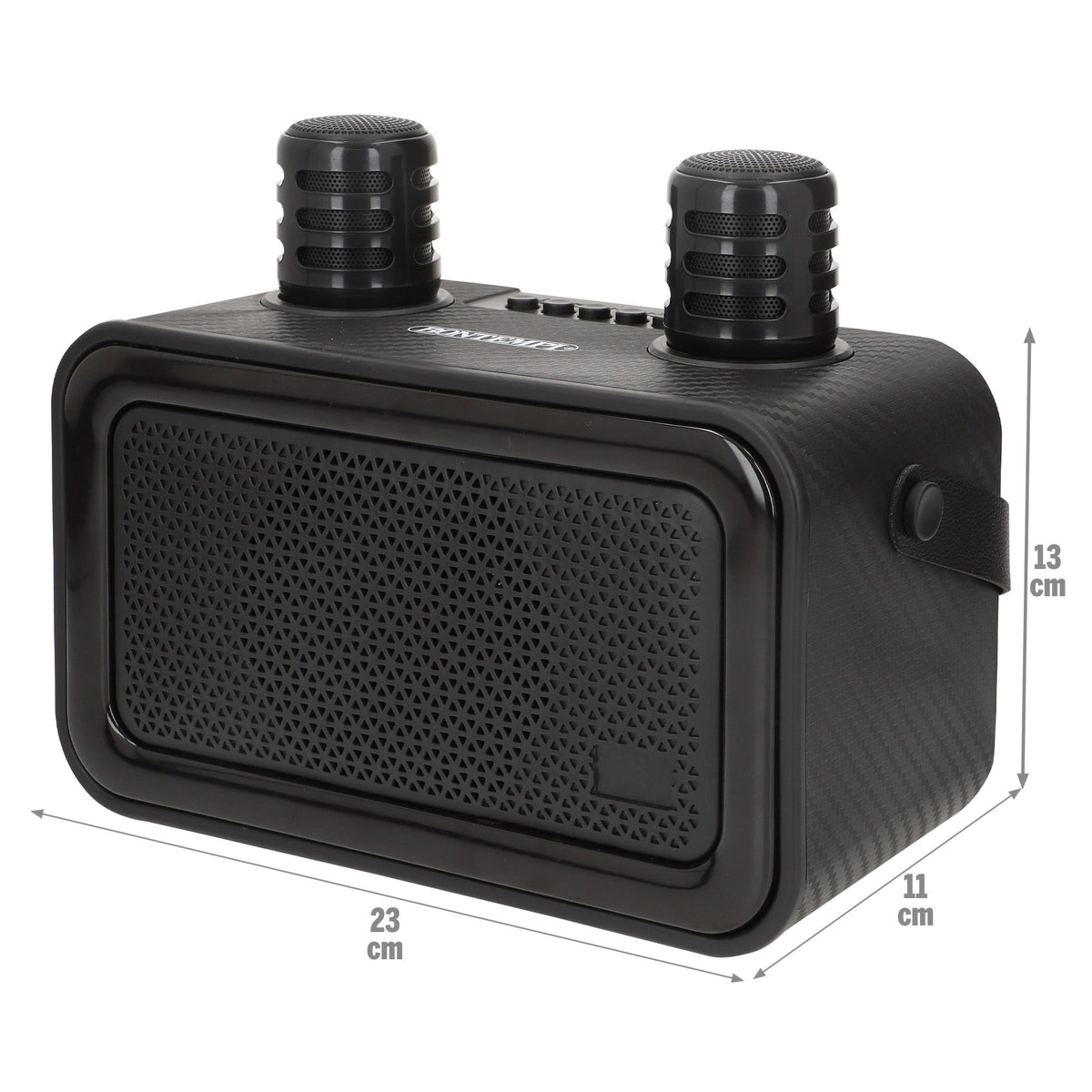 Altavoz karaoke con 2 micrófonos Bontempi