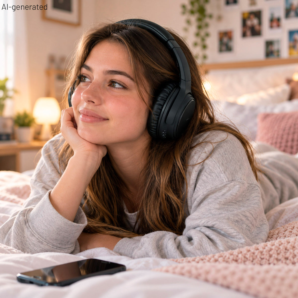Auriculares inalámbricos con micrófono y cancelación de ruido Bontempi