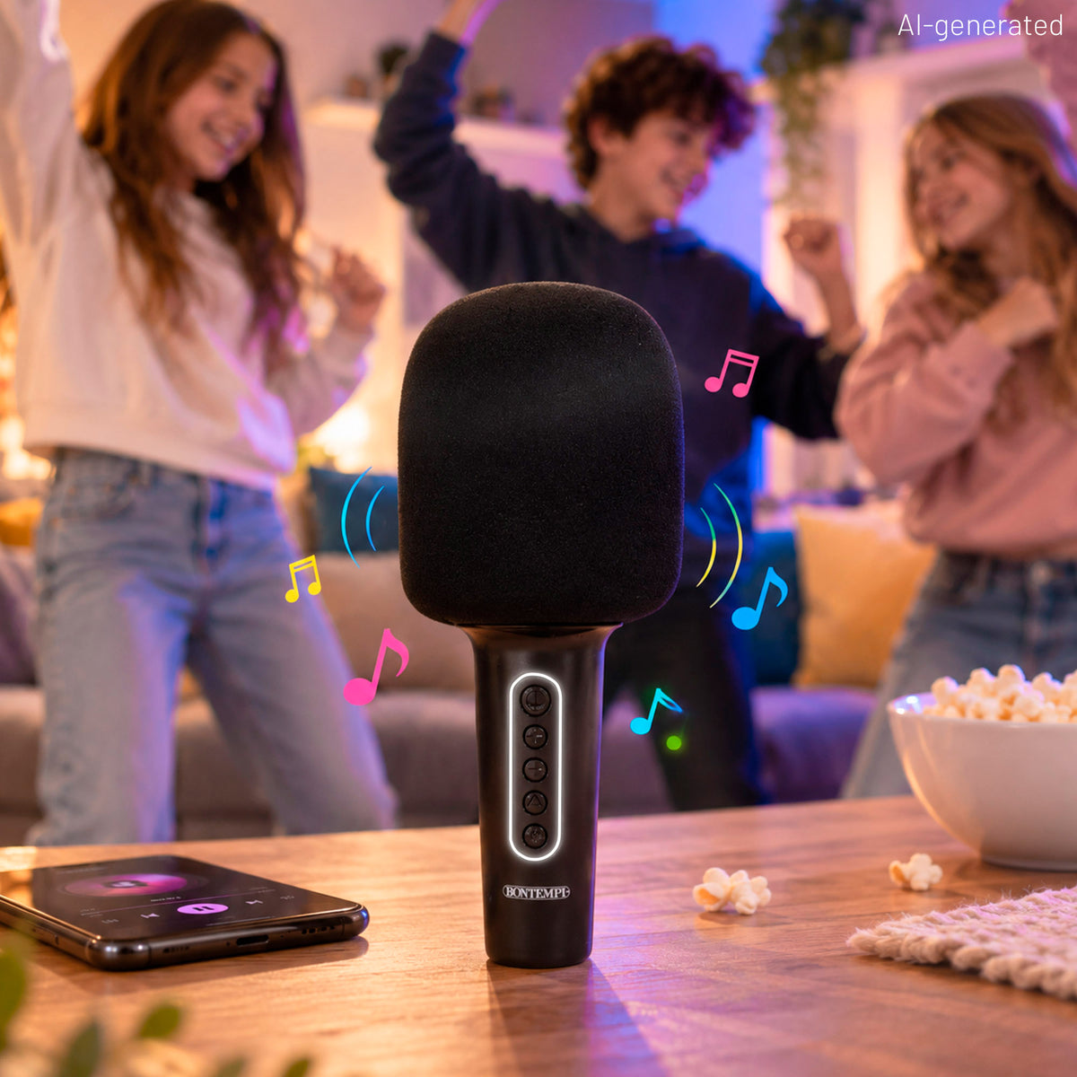Micrófono inalámbrico con altavoz Bontempi