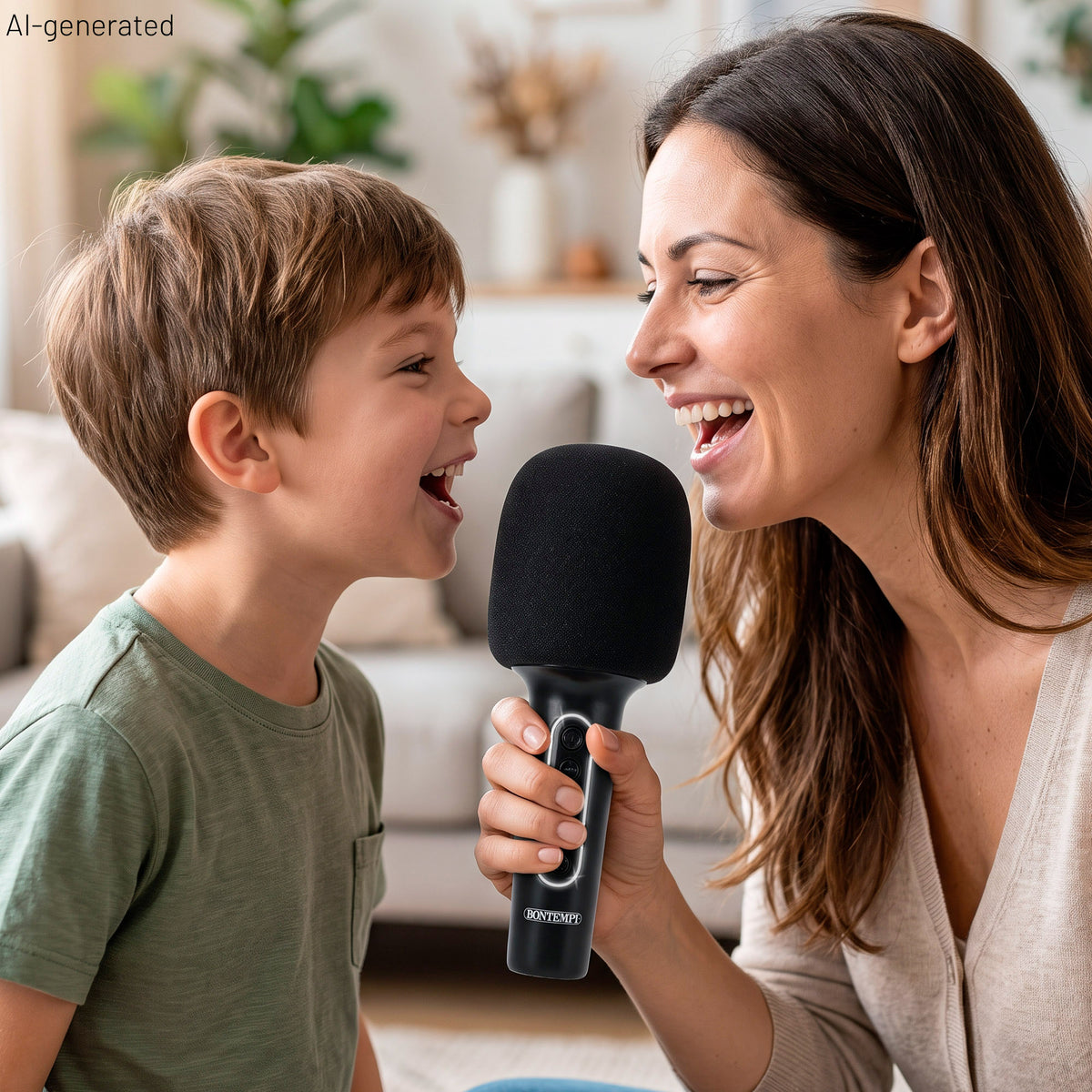 Micrófono inalámbrico con altavoz Bontempi