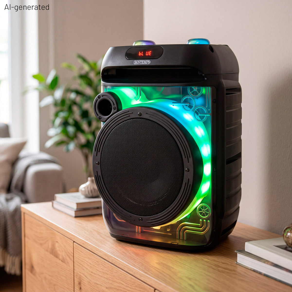 Altavoz inalámbrico de 350W con micrófono Bontempi