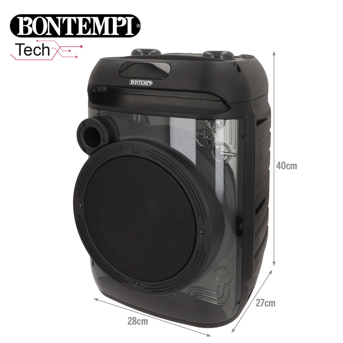 Altavoz inalámbrico de 350W con micrófono Bontempi