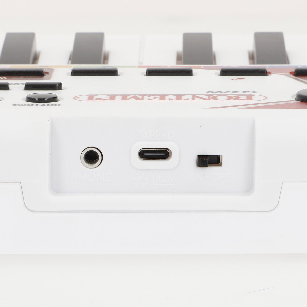 Teclado electrónico para niños 37 teclas con ritmos, sonidos y función aprendizaje Bontempi