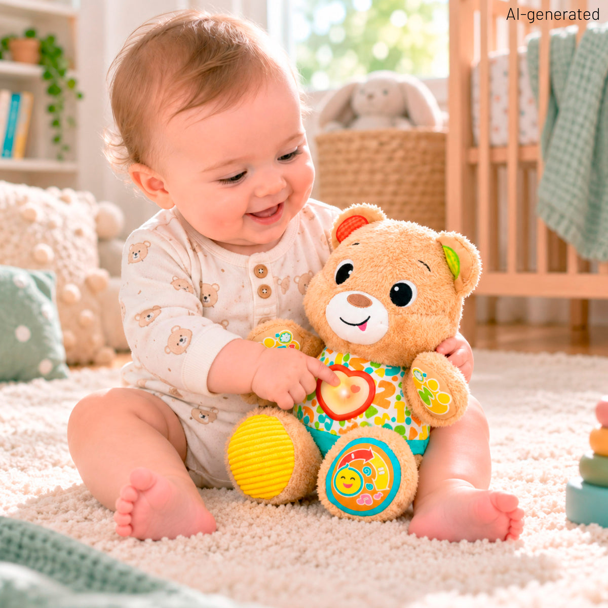 Winfun Oso interactivo aprende conmigo + 6 meses