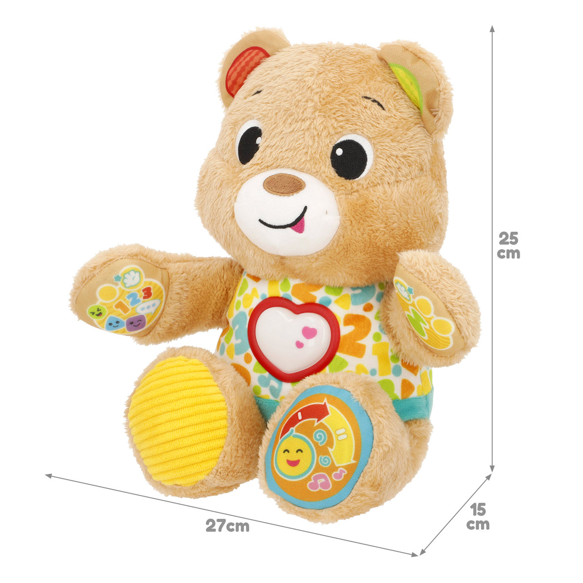 Winfun Oso interactivo aprende conmigo + 6 meses