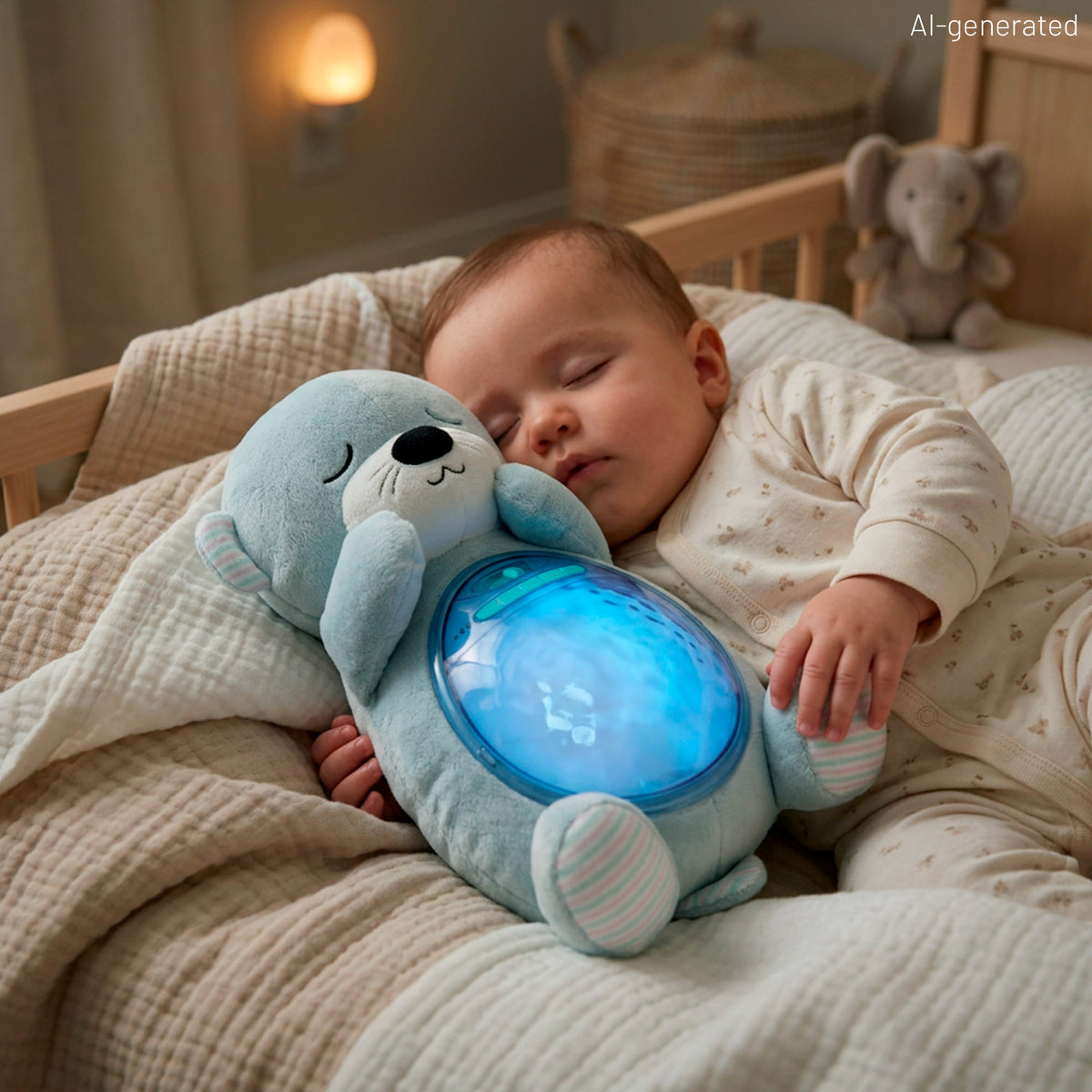 Winfun Nutria peluche con luces y sonidos + 0 meses