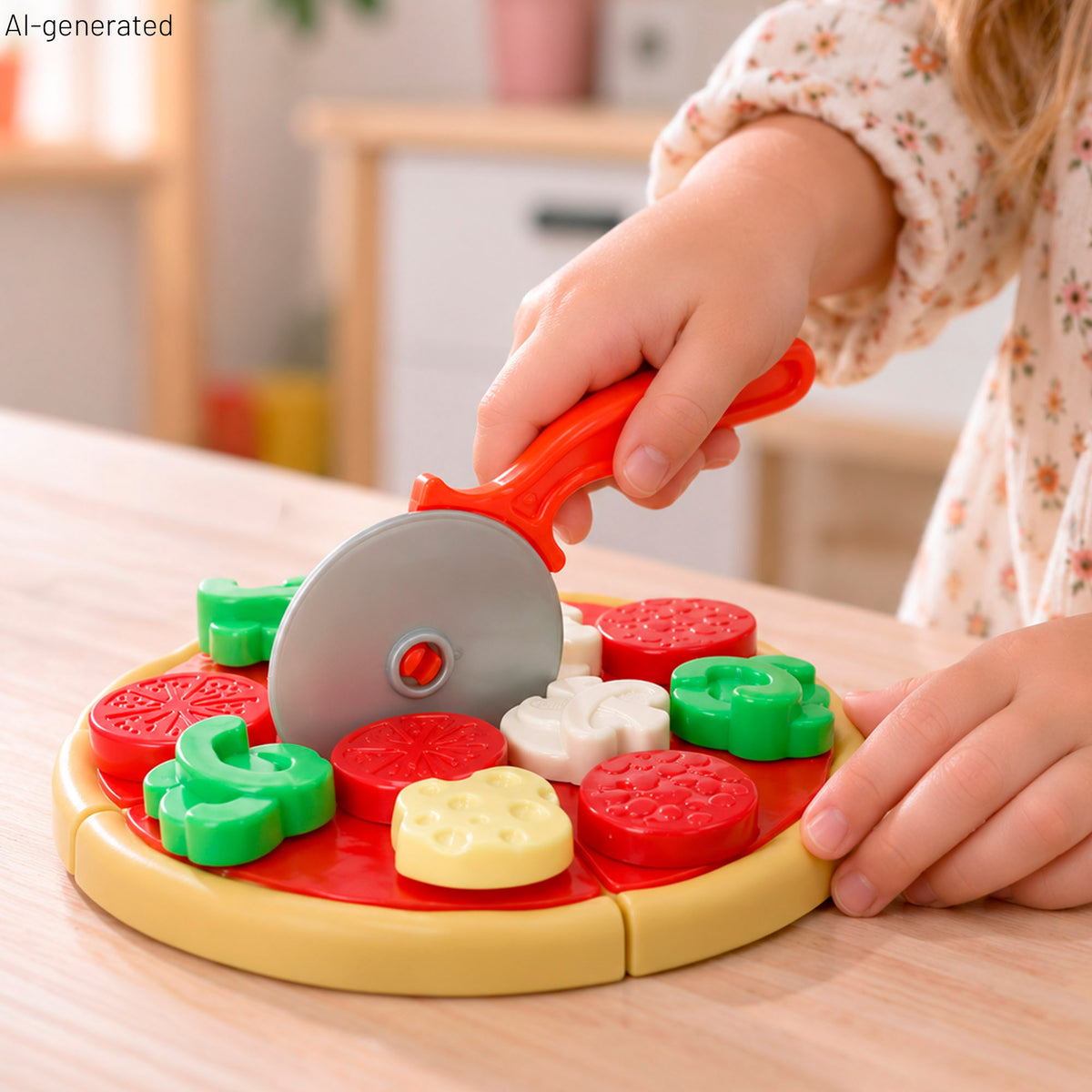 PLAY Horno pizza con accesorios, luz y sonido