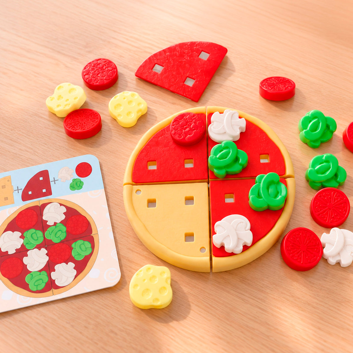 PLAY Horno pizza con accesorios, luz y sonido