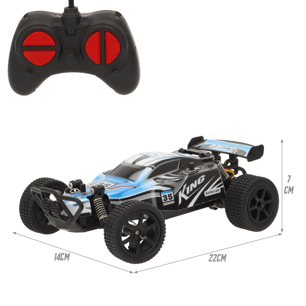Coche teledirigido de competición 1:18 Speed & Go