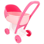 Cochecito de muñecas 2 en 1 convertible en carrito y silla de paseo Colorbaby's