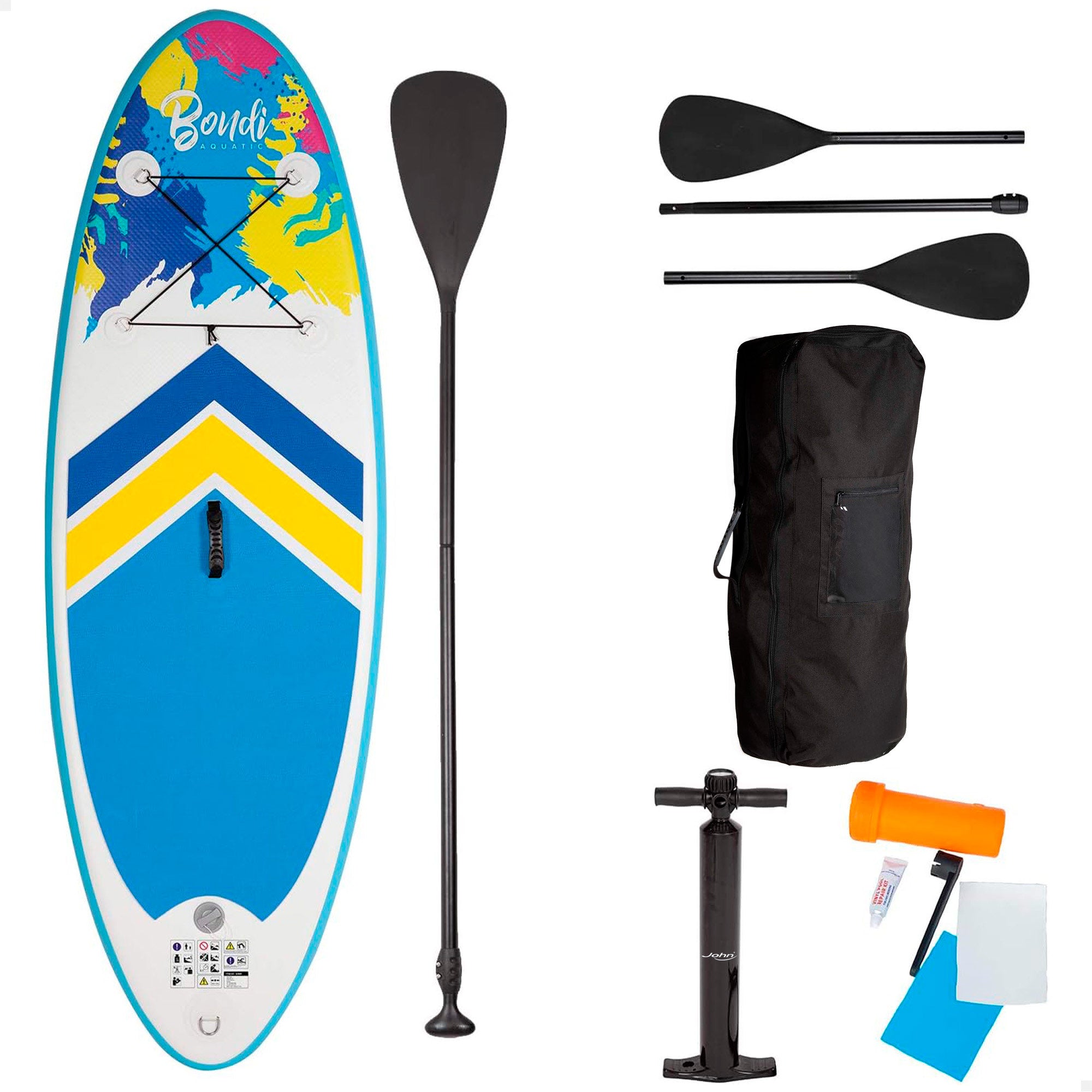 John Tabla paddle surf hinchable 150 L para niños Bondi