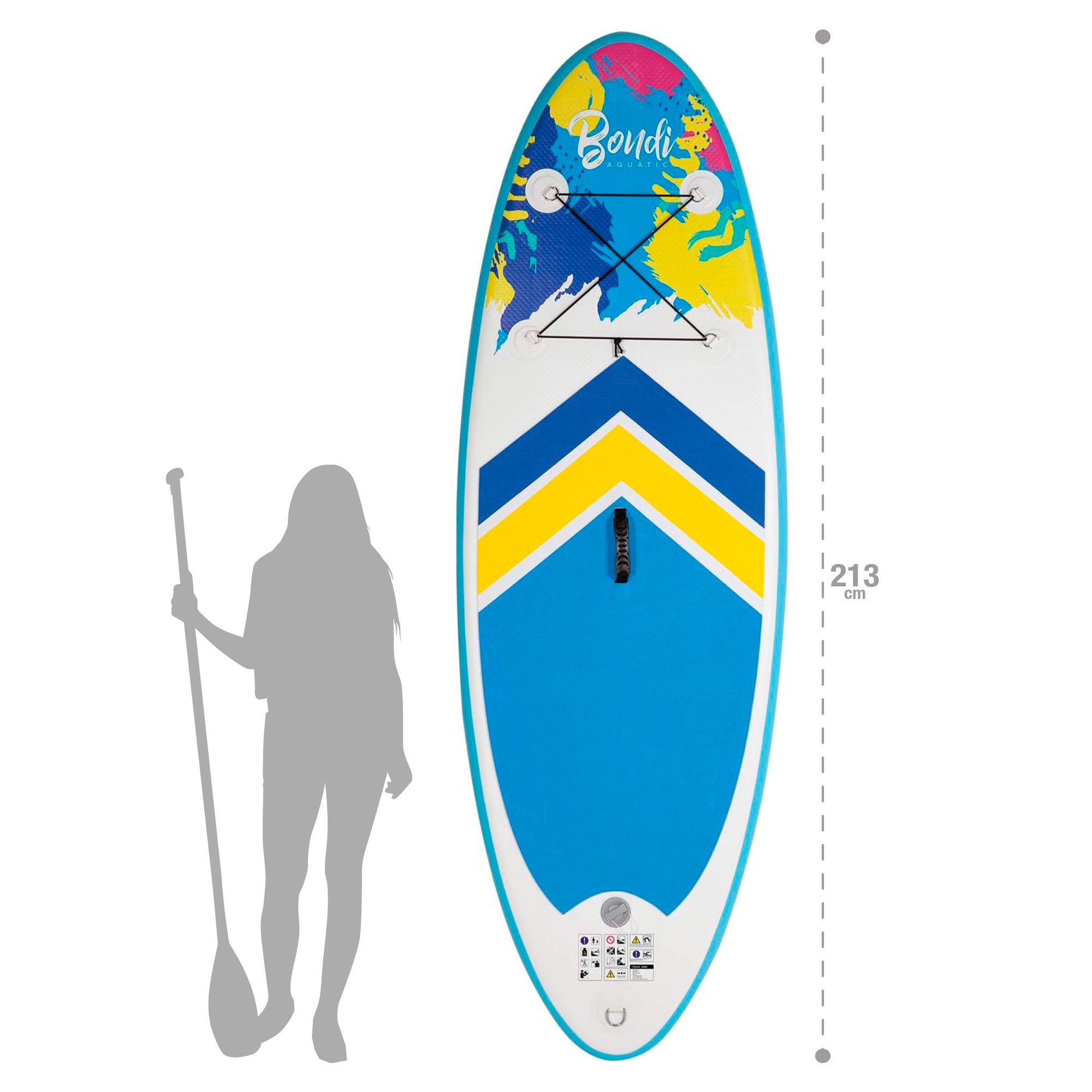 John Tabla paddle surf hinchable 150 L para niños Bondi