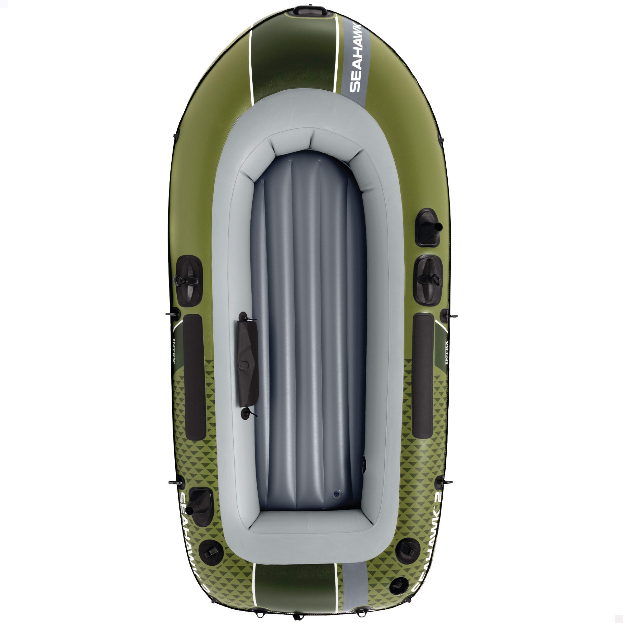 INTEX Barca hinchable Seahawk 2 con remos, bomba de inflado y bolsa para objetos