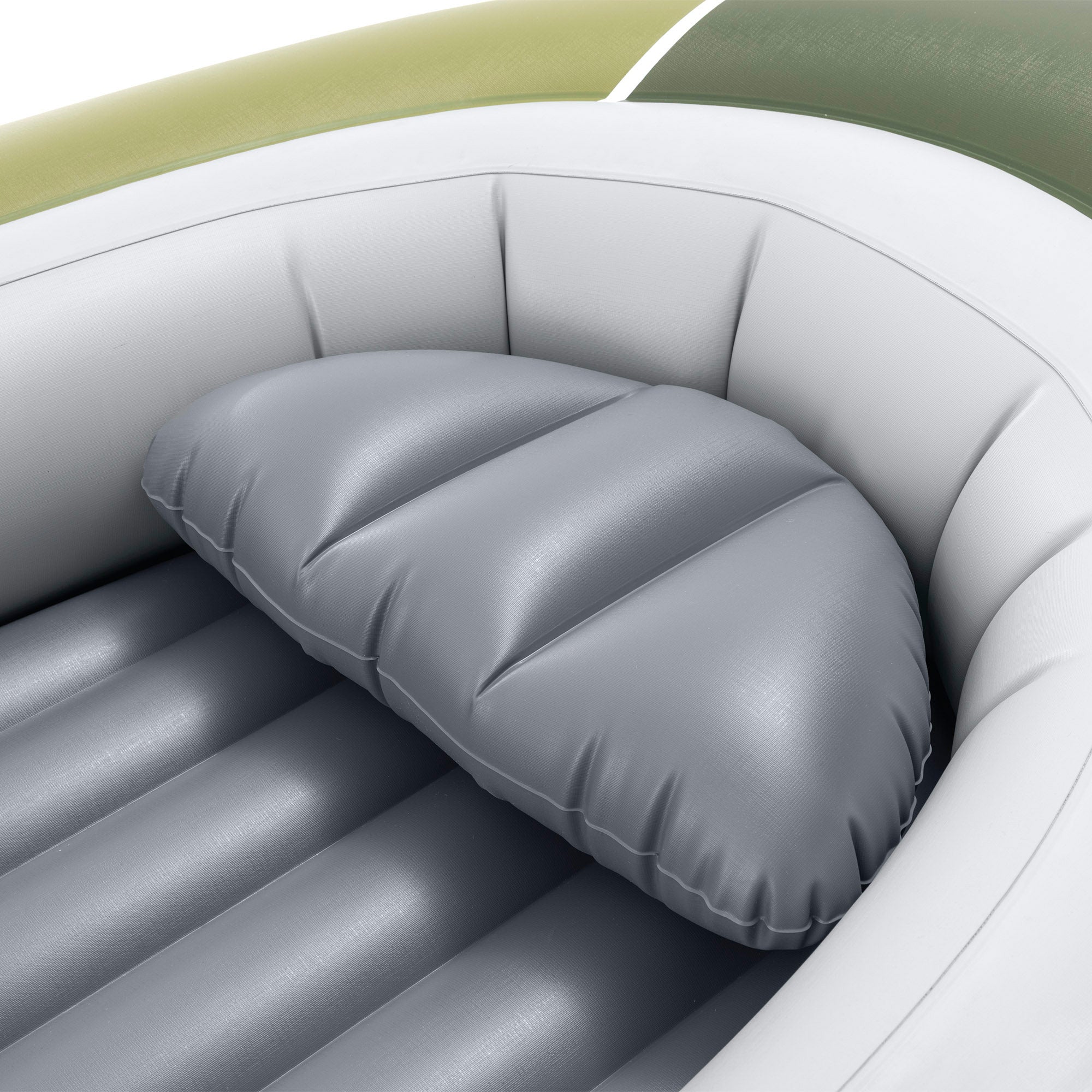 INTEX Barca hinchable Seahawk 3 con remos, bomba de inflado y asientos hinchables