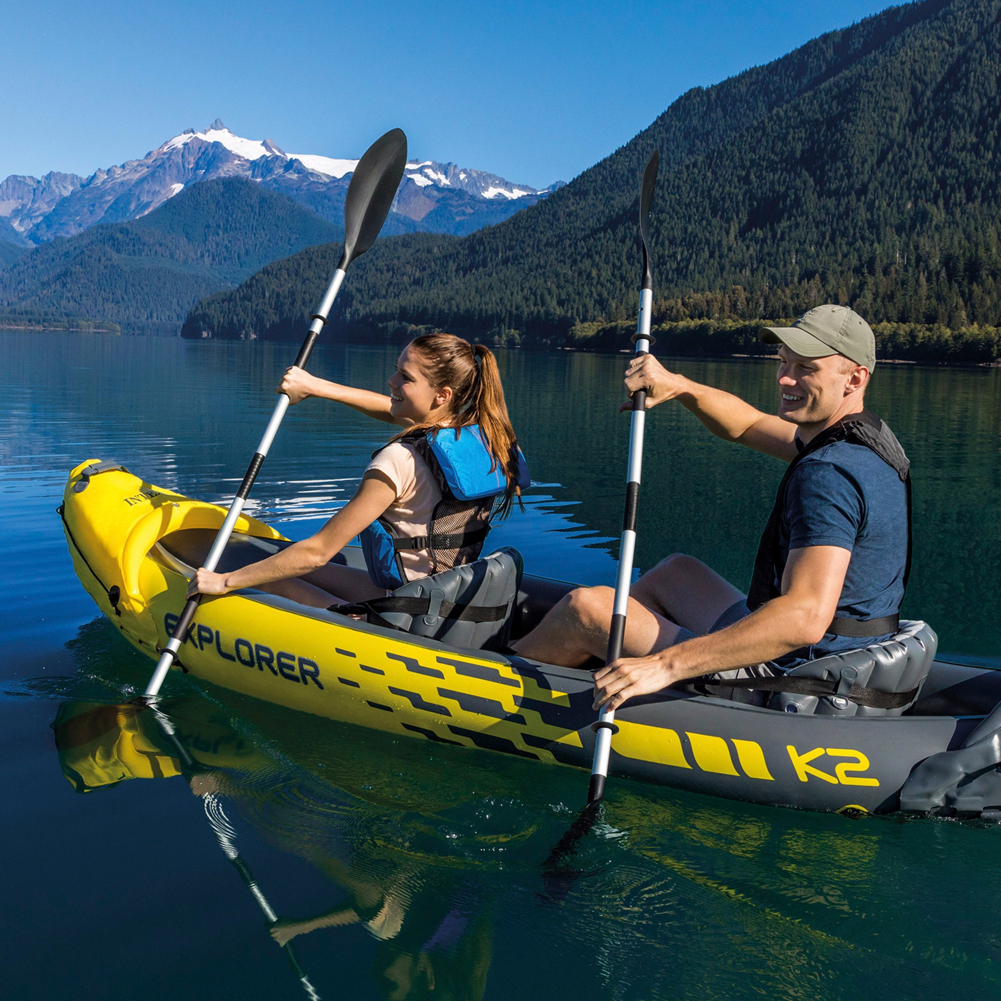 INTEX Kayak hinchable Explorer K2