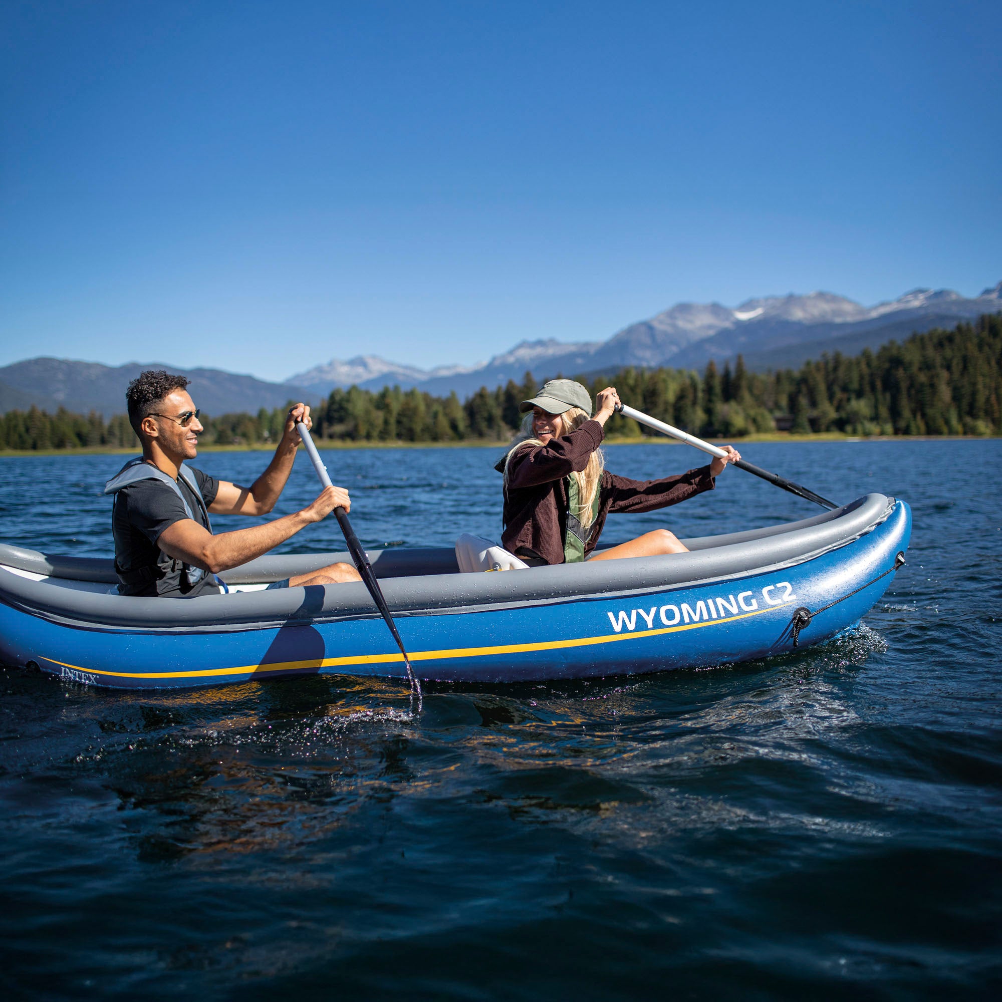 INTEX Canoa hinchable Wyoming C2