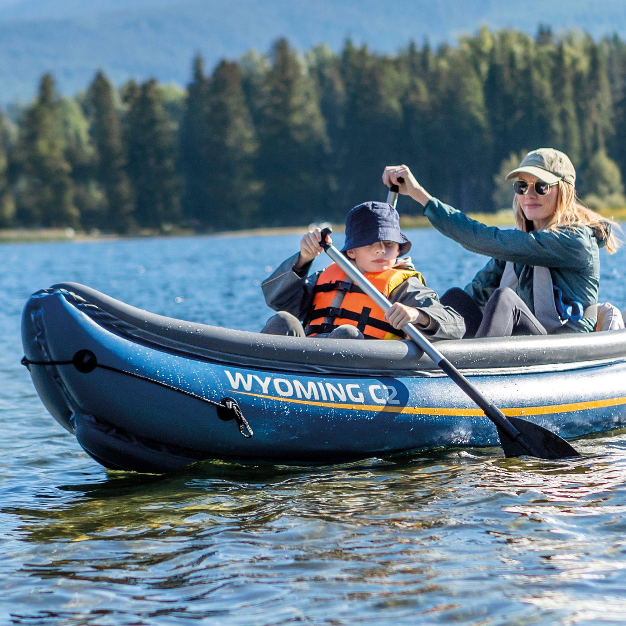 INTEX Canoa hinchable Wyoming C2