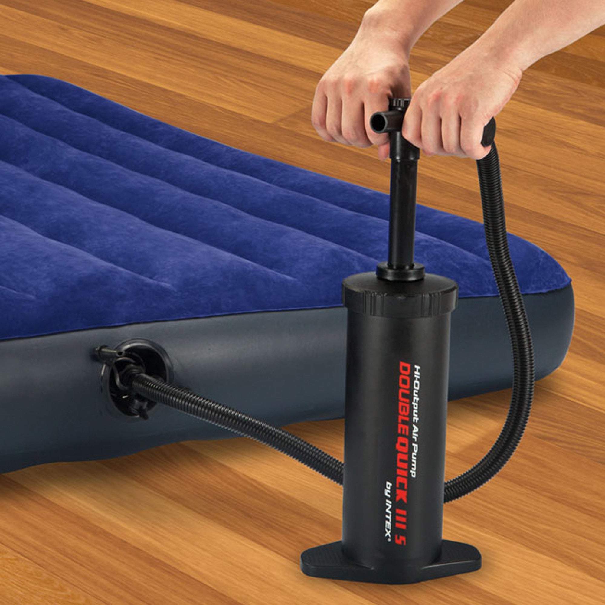 INTEX Hinchador manual doble acción 37 cm