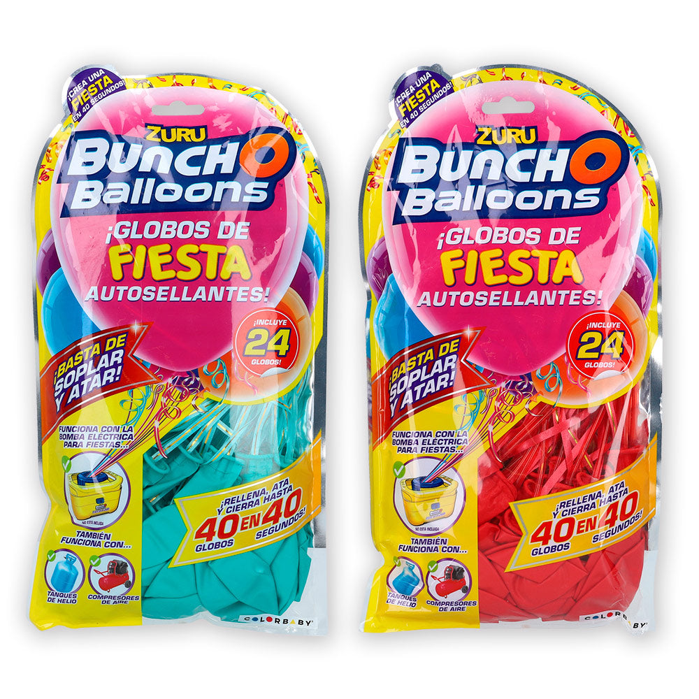 Pack 24 globos de fiesta autosellantes Bunch O Balloons