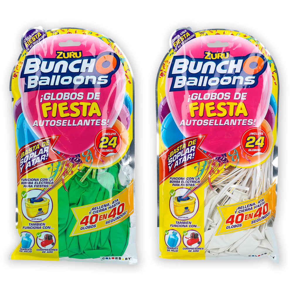 Pack 24 globos de fiesta autosellantes Bunch O Balloons