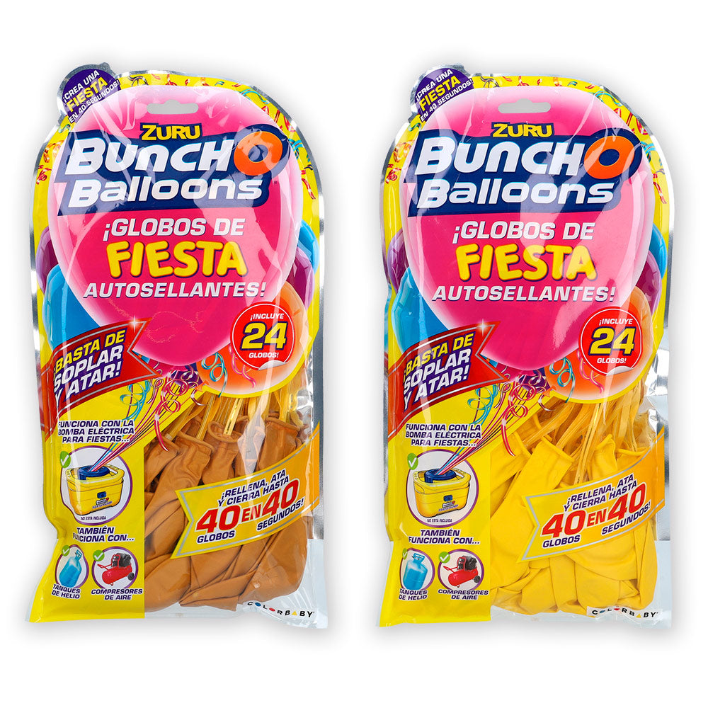 Pack 24 globos de fiesta autosellantes Bunch O Balloons
