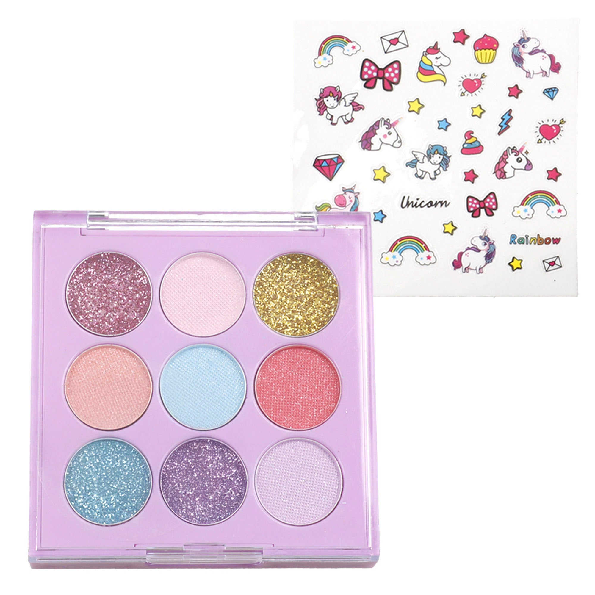 Set de maquillaje con accesorios y neceser COLORBABY