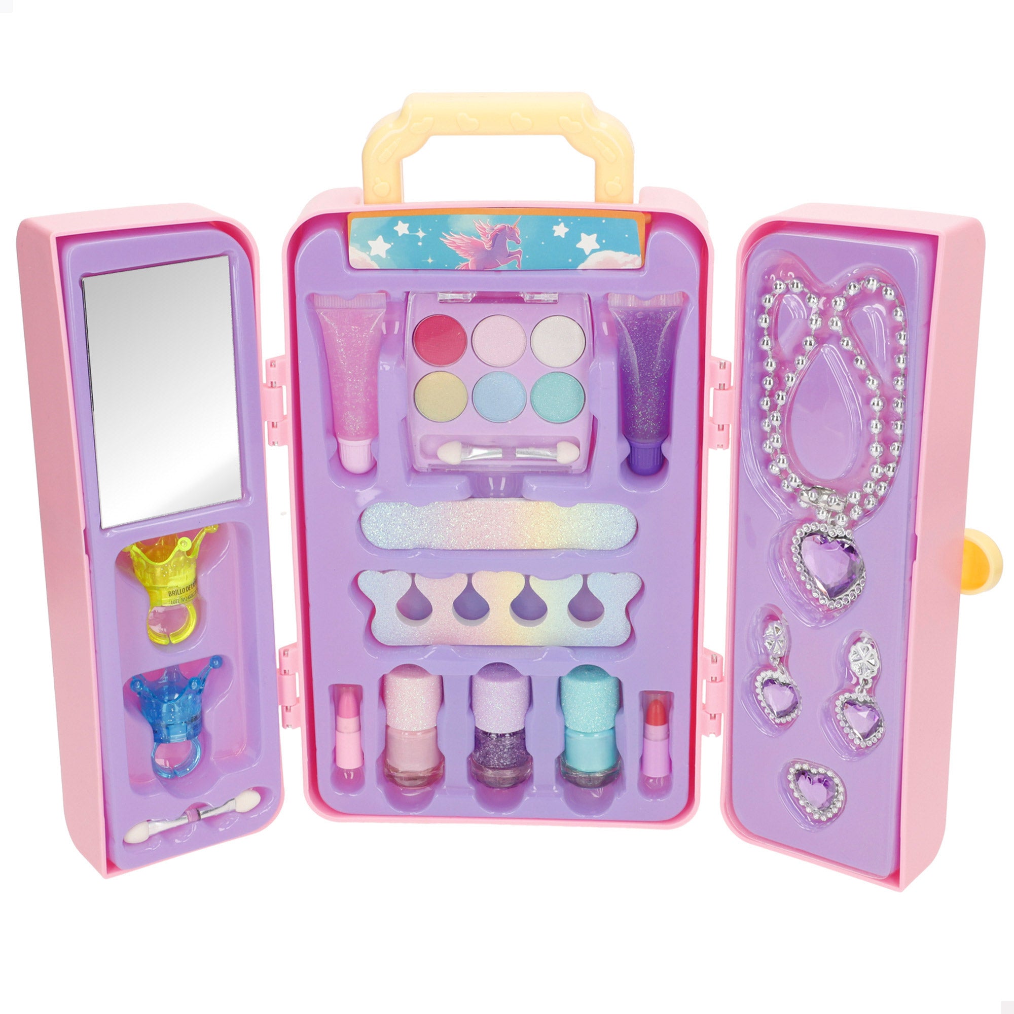 Set Maquillaje maletín infantil con accesorios COLORBABY