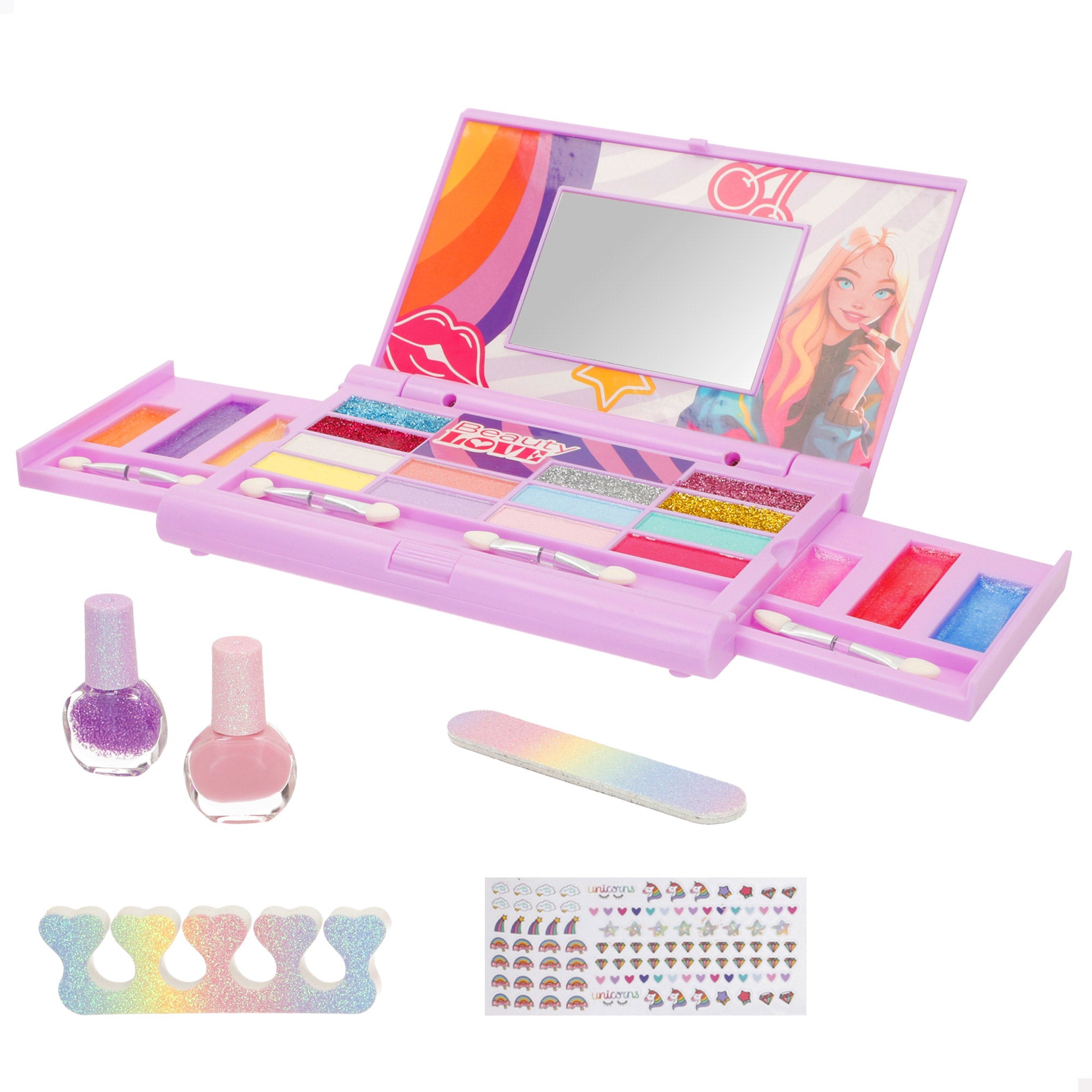 Set Maquillaje infantil accesorios belleza COLORBABY
