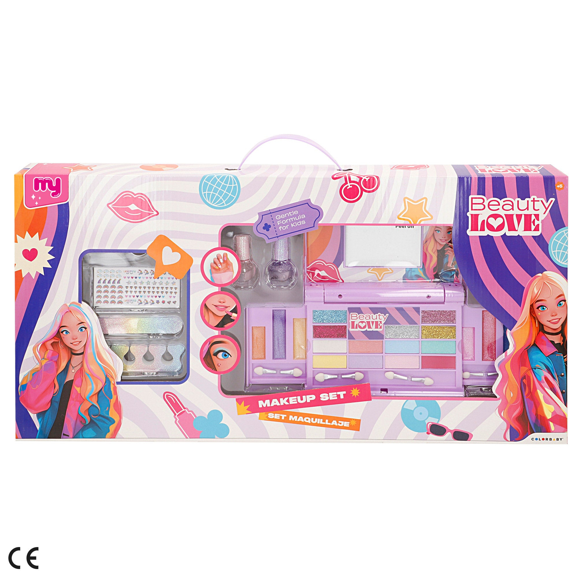 Set Maquillaje infantil accesorios belleza COLORBABY