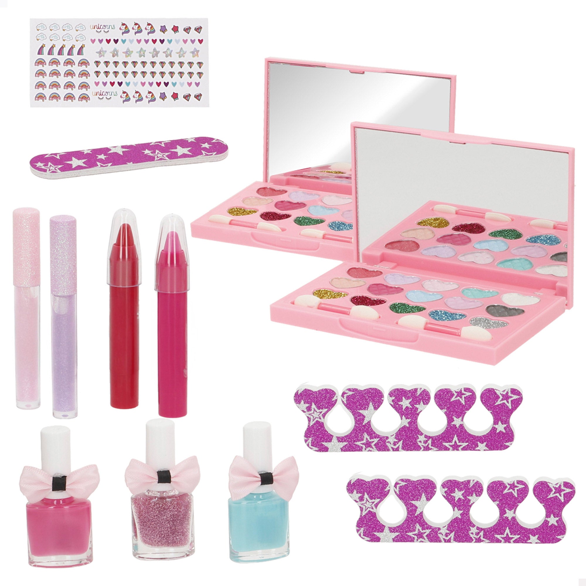 Set Maquillaje infantil con accesorios Little Princess COLORBABY