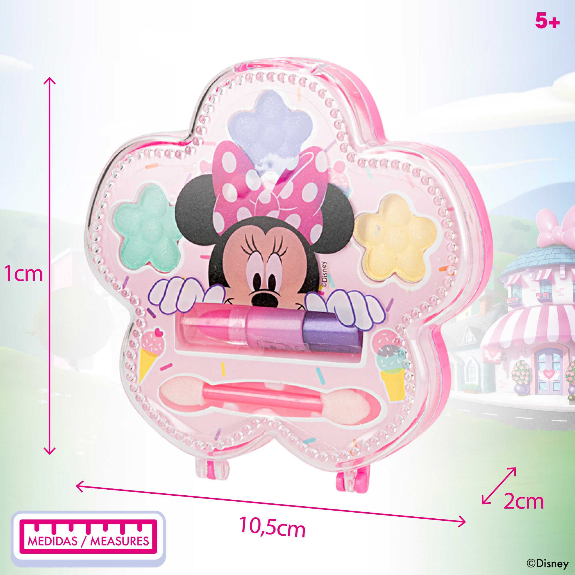 Minnie Set de maquillaje con accesorios