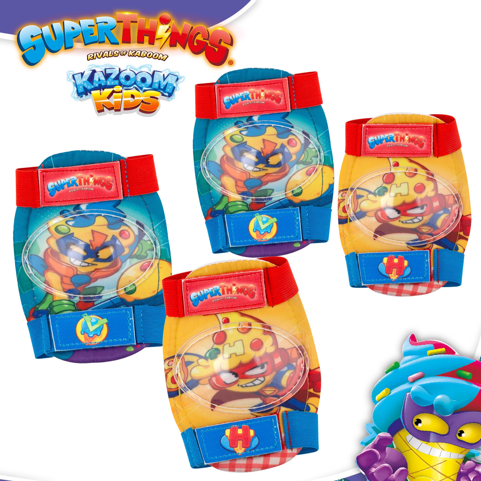 SuperThings Set de patinaje infantil