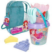 Disney Princess Cubo de playa con accesorios y mochila
