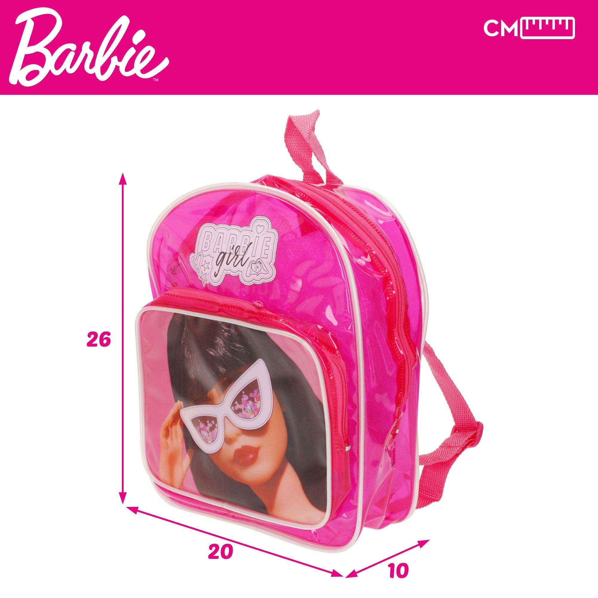 Barbie Set de accesorios con mochila para colorear